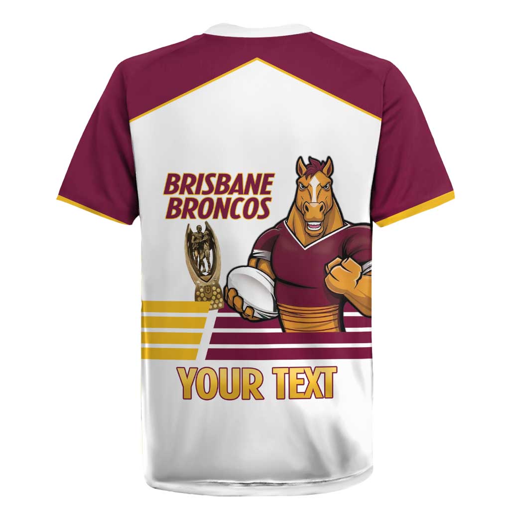 Brisbane Broncos Rugby Personalised Rugby Jersey NRL 4th Premiers Proud - Aussie Hoodie
