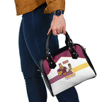 Brisbane Broncos Rugby Shoulder Handbag NRL 4th Premiers Proud - Aussie Hoodie