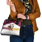 Brisbane Broncos Rugby Shoulder Handbag NRL 4th Premiers Proud - Aussie Hoodie