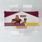Brisbane Broncos Rugby Tablecloth NRL 4th Premiers Proud - Aussie Hoodie