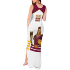 Brisbane Broncos Rugby Personalised Tank Maxi Dress NRL 4th Premiers Proud - Aussie Hoodie