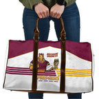 Brisbane Broncos Rugby Travel Bag NRL 4th Premiers Proud - Aussie Hoodie