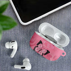 Personalised Australia Breast Cancer Awareness AirPods Case Pink Ribbon Butterfly Opal Pattern - Aussie Hoodie