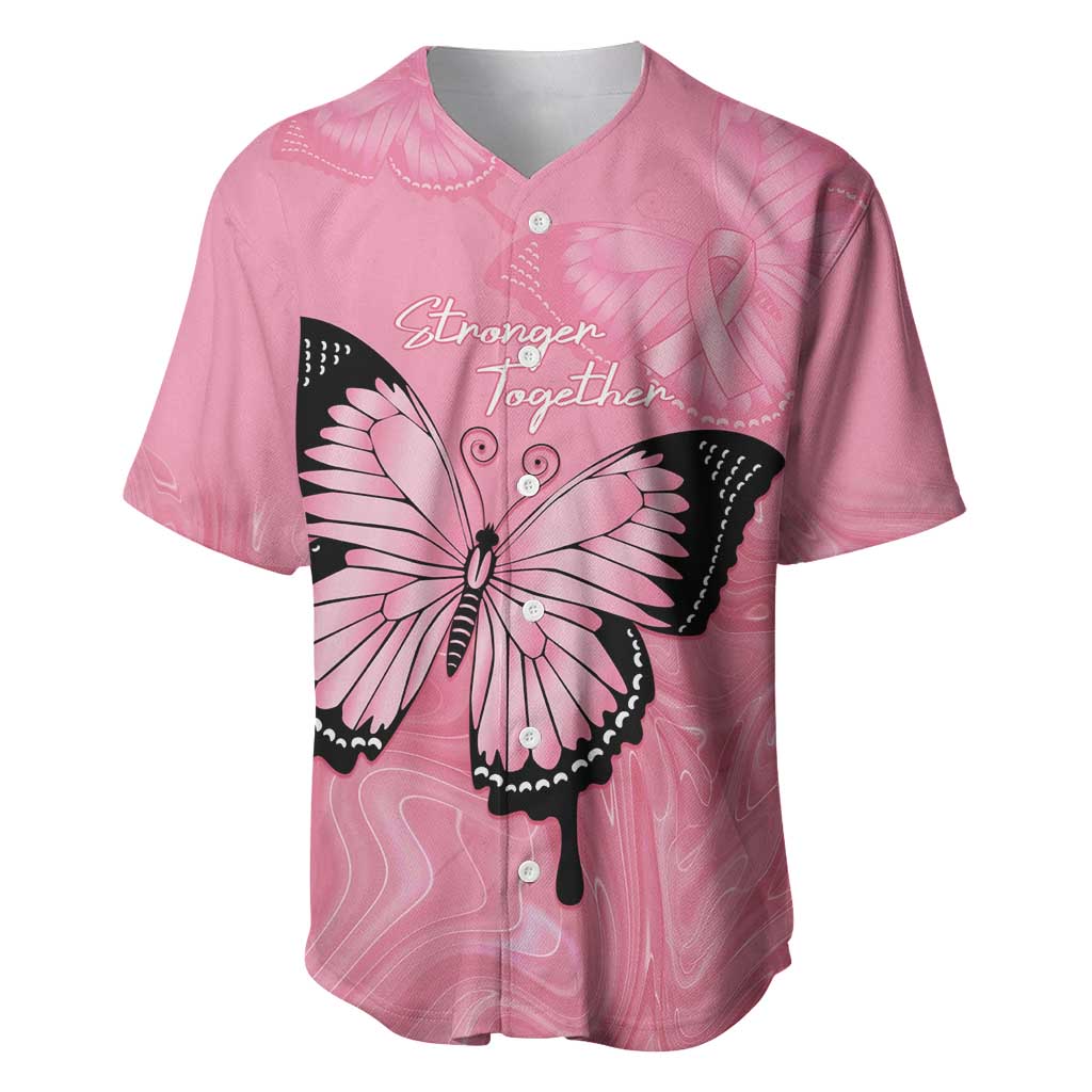 Personalised Australia Breast Cancer Awareness Baseball Jersey Pink Ribbon Butterfly Opal Pattern - Aussie Hoodie