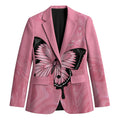 Personalised Australia Breast Cancer Awareness Blazer Pink Ribbon Butterfly Opal Pattern - Aussie Hoodie