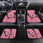 Personalised Australia Breast Cancer Awareness Car Mats Pink Ribbon Butterfly Opal Pattern - Aussie Hoodie