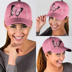 Australia Breast Cancer Awareness Classic Cap Pink Ribbon Butterfly Opal Pattern - Aussie Hoodie