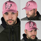 Australia Breast Cancer Awareness Classic Cap Pink Ribbon Butterfly Opal Pattern - Aussie Hoodie
