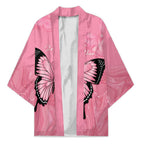 Personalised Australia Breast Cancer Awareness Kimono Pink Ribbon Butterfly Opal Pattern - Aussie Hoodie