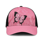 Australia Breast Cancer Awareness Mesh Trucker Cap Pink Ribbon Butterfly Opal Pattern - Aussie Hoodie