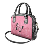 Personalised Australia Breast Cancer Awareness Shoulder Handbag Pink Ribbon Butterfly Opal Pattern - Aussie Hoodie