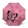 Personalised Australia Breast Cancer Awareness Umbrella Pink Ribbon Butterfly Opal Pattern - Aussie Hoodie