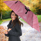 Personalised Australia Breast Cancer Awareness Umbrella Pink Ribbon Butterfly Opal Pattern - Aussie Hoodie