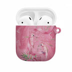 Australia Breast Cancer Awareness AirPods Case Think Pink Cockatoos Ribbon - Aussie Hoodie