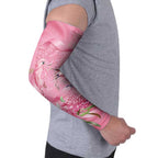 Australia Breast Cancer Awareness Arm Sleeves Think Pink Cockatoos Ribbon - Aussie Hoodie