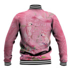Australia Breast Cancer Awareness Baseball Jacket Think Pink Cockatoos Ribbon - Aussie Hoodie