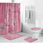 Australia Breast Cancer Awareness Bathroom Set Think Pink Cockatoos Ribbon - Aussie Hoodie