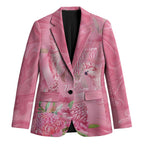 Australia Breast Cancer Awareness Blazer Think Pink Cockatoos Ribbon - Aussie Hoodie