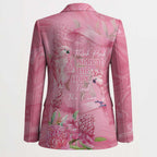 Australia Breast Cancer Awareness Blazer Think Pink Cockatoos Ribbon - Aussie Hoodie