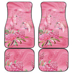 Australia Breast Cancer Awareness Car Mats Think Pink Cockatoos Ribbon - Aussie Hoodie