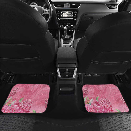 Australia Breast Cancer Awareness Car Mats Think Pink Cockatoos Ribbon - Aussie Hoodie