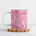 Australia Breast Cancer Awareness Ceramic Mug Think Pink Cockatoos Ribbon - Aussie Hoodie