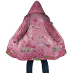Australia Breast Cancer Awareness Cloak Think Pink Cockatoos Ribbon - Aussie Hoodie