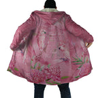 Australia Breast Cancer Awareness Cloak Think Pink Cockatoos Ribbon - Aussie Hoodie