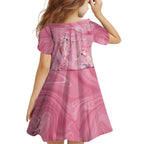 Australia Breast Cancer Awareness Family Matching Long Sleeve Bodycon Dress and Hawaiian Shirt Think Pink Cockatoos Ribbon - Aussie Hoodie
