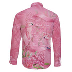 Australia Breast Cancer Awareness Family Matching Off Shoulder Short Dress and Hawaiian Shirt Think Pink Cockatoos Ribbon - Aussie Hoodie