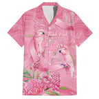 Australia Breast Cancer Awareness Family Matching Tank Maxi Dress and Hawaiian Shirt Think Pink Cockatoos Ribbon - Aussie Hoodie
