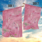 Australia Breast Cancer Awareness Garden Flag Think Pink Cockatoos Ribbon - Aussie Hoodie