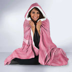 Australia Breast Cancer Awareness Hooded Blanket Think Pink Cockatoos Ribbon - Aussie Hoodie