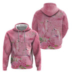 Australia Breast Cancer Awareness Hoodie Think Pink Cockatoos Ribbon - Aussie Hoodie