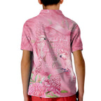 Australia Breast Cancer Awareness Kid Polo Shirt Think Pink Cockatoos Ribbon - Aussie Hoodie