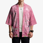 Australia Breast Cancer Awareness Kimono Think Pink Cockatoos Ribbon - Aussie Hoodie
