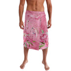 Australia Breast Cancer Awareness Lavalava Think Pink Cockatoos Ribbon - Aussie Hoodie