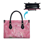 Australia Breast Cancer Awareness Leather Bag Think Pink Cockatoos Ribbon - Aussie Hoodie