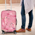 Australia Breast Cancer Awareness Luggage Cover Think Pink Cockatoos Ribbon - Aussie Hoodie