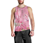 Australia Breast Cancer Awareness Men Tank Top Think Pink Cockatoos Ribbon - Aussie Hoodie