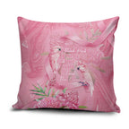Australia Breast Cancer Awareness Pillow Cover Think Pink Cockatoos Ribbon - Aussie Hoodie