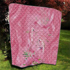 Australia Breast Cancer Awareness Quilt Think Pink Cockatoos Ribbon - Aussie Hoodie