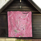 Australia Breast Cancer Awareness Quilt Think Pink Cockatoos Ribbon - Aussie Hoodie