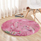 Australia Breast Cancer Awareness Round Carpet Think Pink Cockatoos Ribbon - Aussie Hoodie