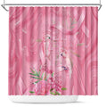 Australia Breast Cancer Awareness Shower Curtain Think Pink Cockatoos Ribbon - Aussie Hoodie