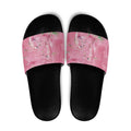 Australia Breast Cancer Awareness Slide Sandals Think Pink Cockatoos Ribbon - Aussie Hoodie