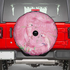 Australia Breast Cancer Awareness Spare Tire Cover Think Pink Cockatoos Ribbon - Aussie Hoodie