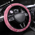 Australia Breast Cancer Awareness Steering Wheel Cover Think Pink Cockatoos Ribbon - Aussie Hoodie