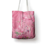 Australia Breast Cancer Awareness Tote Bag Think Pink Cockatoos Ribbon - Aussie Hoodie