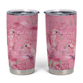 Australia Breast Cancer Awareness Tumbler Cup Think Pink Cockatoos Ribbon - Aussie Hoodie